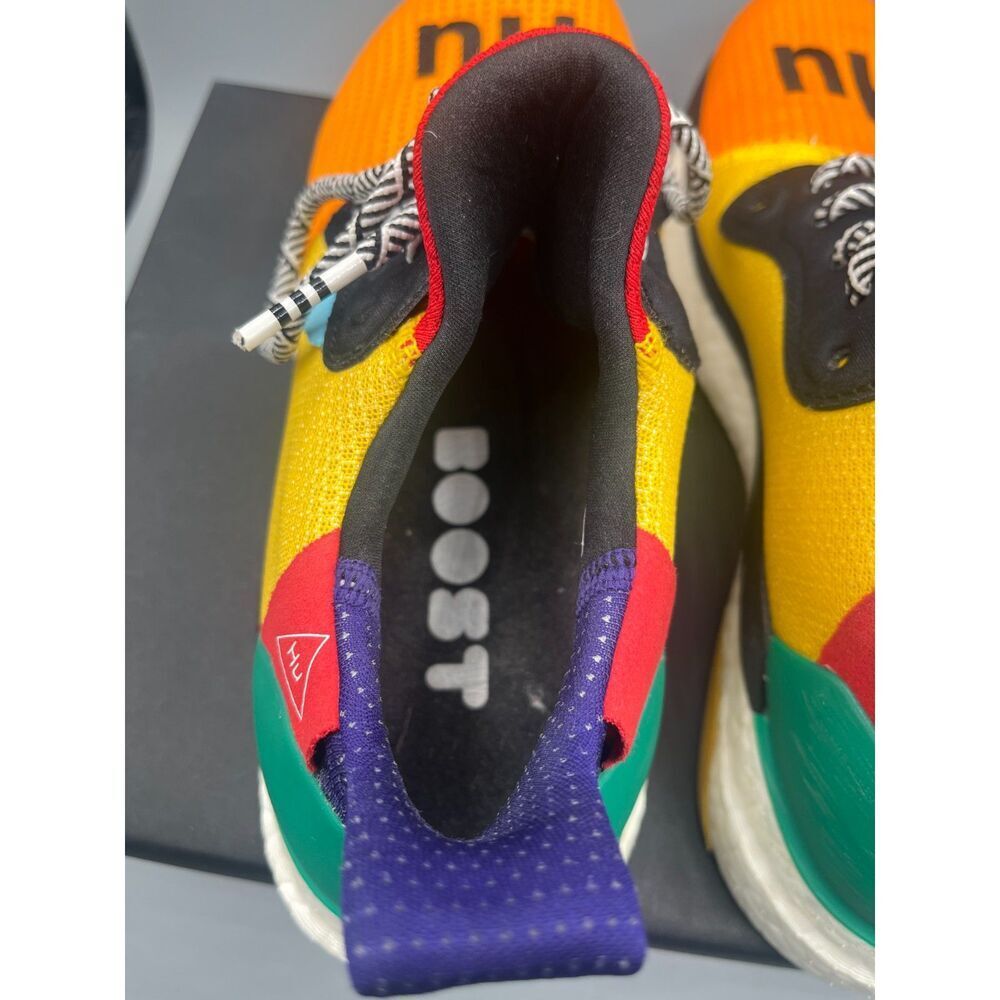 ADIDAS ATHLETIC SHOES Solar Hu Glide ST WOMEN Size 7.5 US PRIMARY COLORS ORANGE - Picture 9 of 15